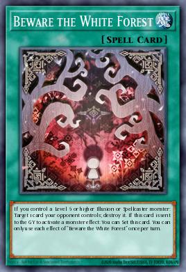Card Image: Beware the White Forest