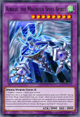 Card Image: Aiwass, the Magistus Spell Spirit