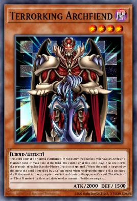 Card Image: Terrorking Archfiend