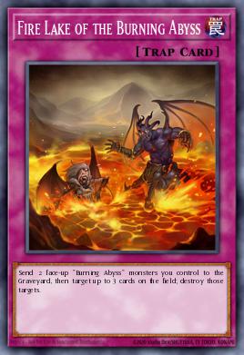 Card Image: Fire Lake of the Burning Abyss