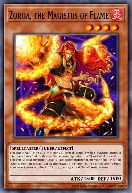 Card Image: Zoroa, the Magistus of Flame