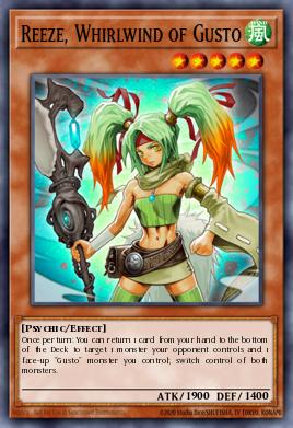 Card Image: Reeze, Whirlwind of Gusto