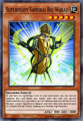 Card Image: Superheavy Samurai Big Waraji