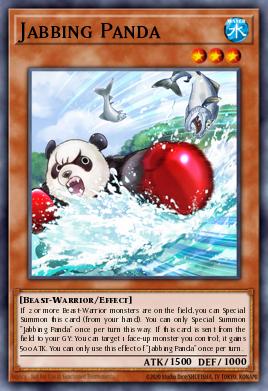 Card Image: Jabbing Panda