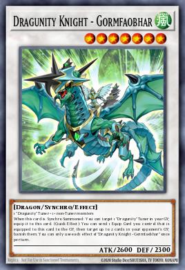 Card Image: Dragunity Knight - Gormfaobhar