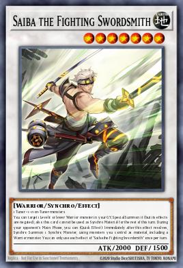 Card Image: Saiba the Fighting Swordsmith