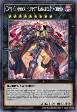 Card Image: CXyz Gimmick Puppet Fanatix Machinix