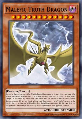 Card Image: Malefic Truth Dragon