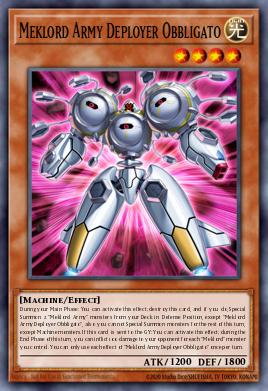 Card Image: Meklord Army Deployer Obbligato