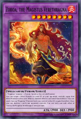 Card Image: Zoroa, the Magistus Verethragna