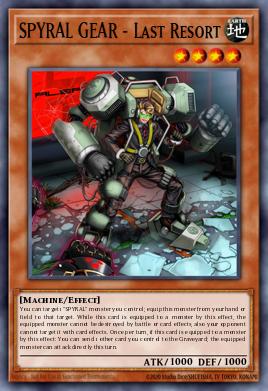 Card Image: SPYRAL GEAR - Last Resort