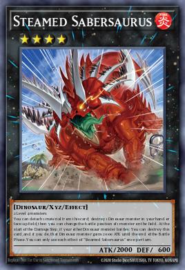 Card Image: Steamed Sabersaurus