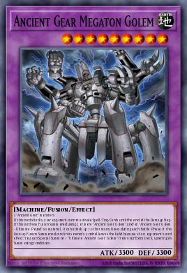 Card Image: Ancient Gear Megaton Golem