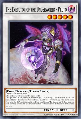Card Image: The Executor of the Underworld - Pluto