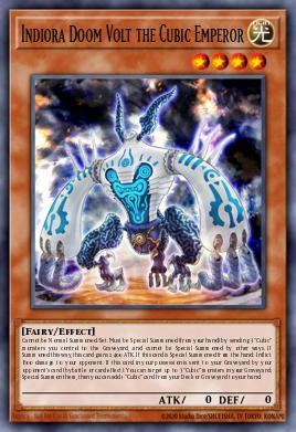 Card Image: Indiora Doom Volt the Cubic Emperor