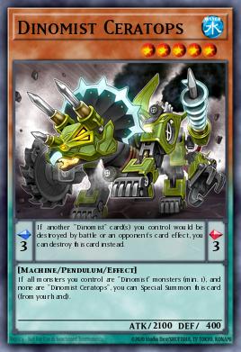 Card Image: Dinomist Ceratops