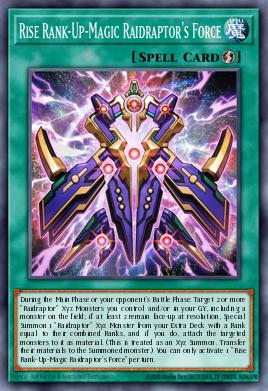 Card Image: Rise Rank-Up-Magic Raidraptor's Force