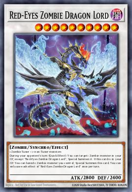 Card Image: Red-Eyes Zombie Dragon Lord