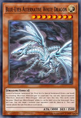 Card Image: Blue-Eyes Alternative White Dragon