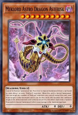 Card Image: Meklord Astro Dragon Asterisk