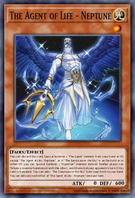 Card Image: The Agent of Life - Neptune