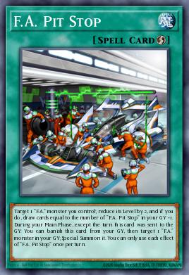 Card Image: F.A. Pit Stop