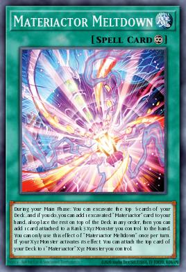 Card Image: Materiactor Meltdown