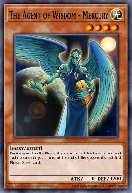 Card Image: The Agent of Wisdom - Mercury