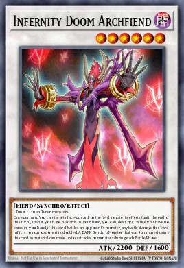 Card Image: Infernity Doom Archfiend