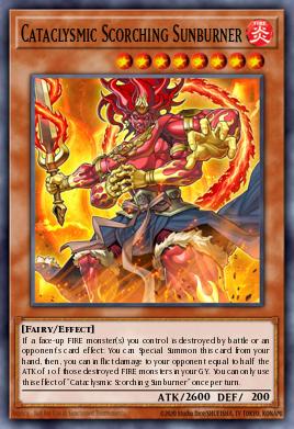 Card Image: Cataclysmic Scorching Sunburner