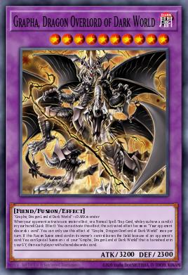 Card Image: Grapha, Dragon Overlord of Dark World
