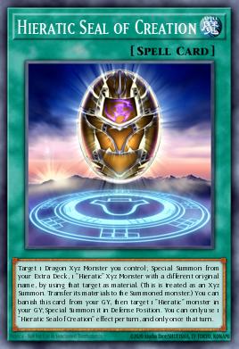 Card Image: Hieratic Seal of Creation
