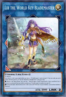 Card Image: Lib the World Key Blademaster