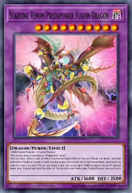 Card Image: Starving Venom Predapower Fusion Dragon