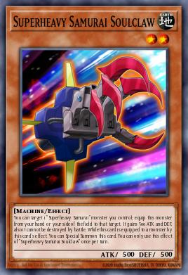 Card Image: Superheavy Samurai Soulclaw