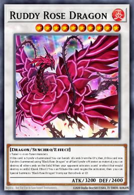 Card Image: Ruddy Rose Dragon
