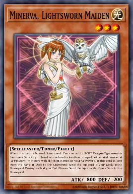 Card Image: Minerva, Lightsworn Maiden