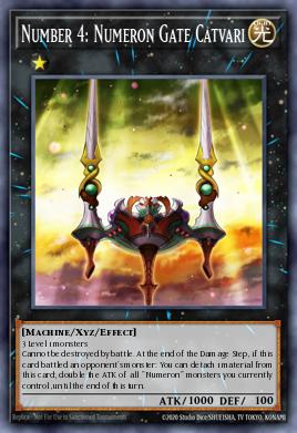 Card Image: Number 4: Numeron Gate Catvari