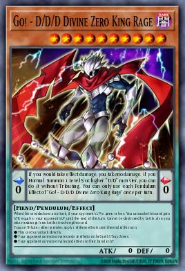 Card Image: Go! - D/D/D Divine Zero King Rage