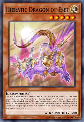 Card Image: Hieratic Dragon of Eset