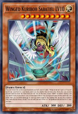 Card Image: Winged Kuriboh Sabatiel LV10