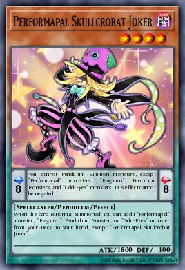 Card Image: Performapal Skullcrobat Joker