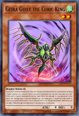 Card Image: Geira Guile the Cubic King