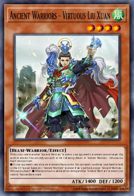 Card Image: Ancient Warriors - Virtuous Liu Xuan