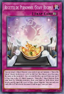 Card Image: Recette de Personnel (Staff Recipe)