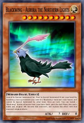 Card Image: Blackwing - Aurora the Northern Lights