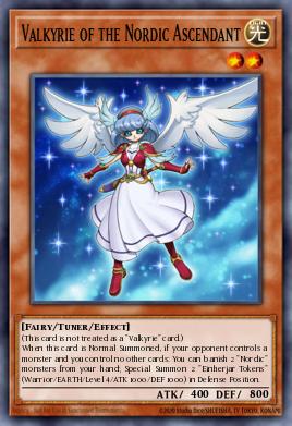 Card Image: Valkyrie of the Nordic Ascendant