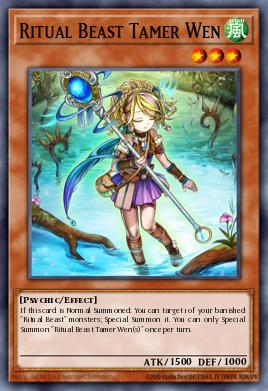 Card Image: Ritual Beast Tamer Wen