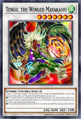 Card Image: Tengu, the Winged Mayakashi