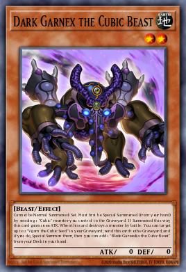 Card Image: Dark Garnex the Cubic Beast